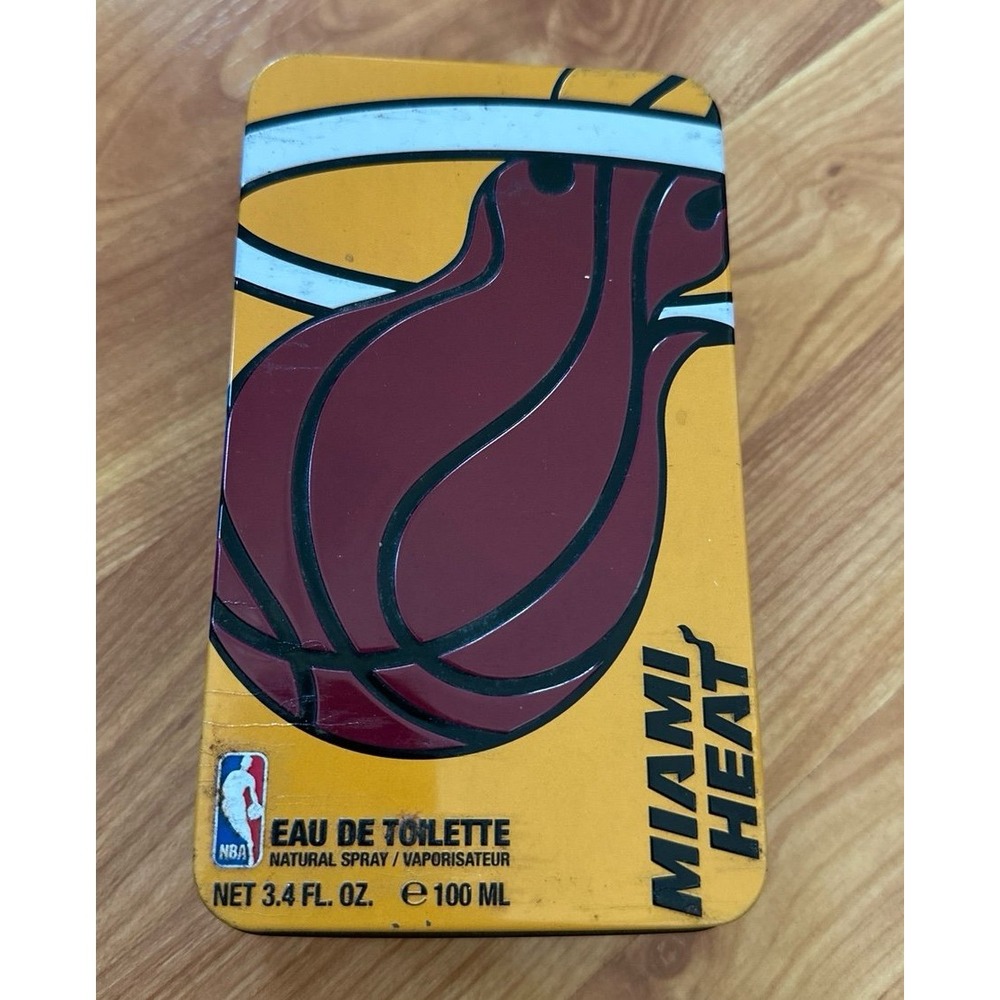 NBA Miami Heat Metal case‎ collectors empty tin